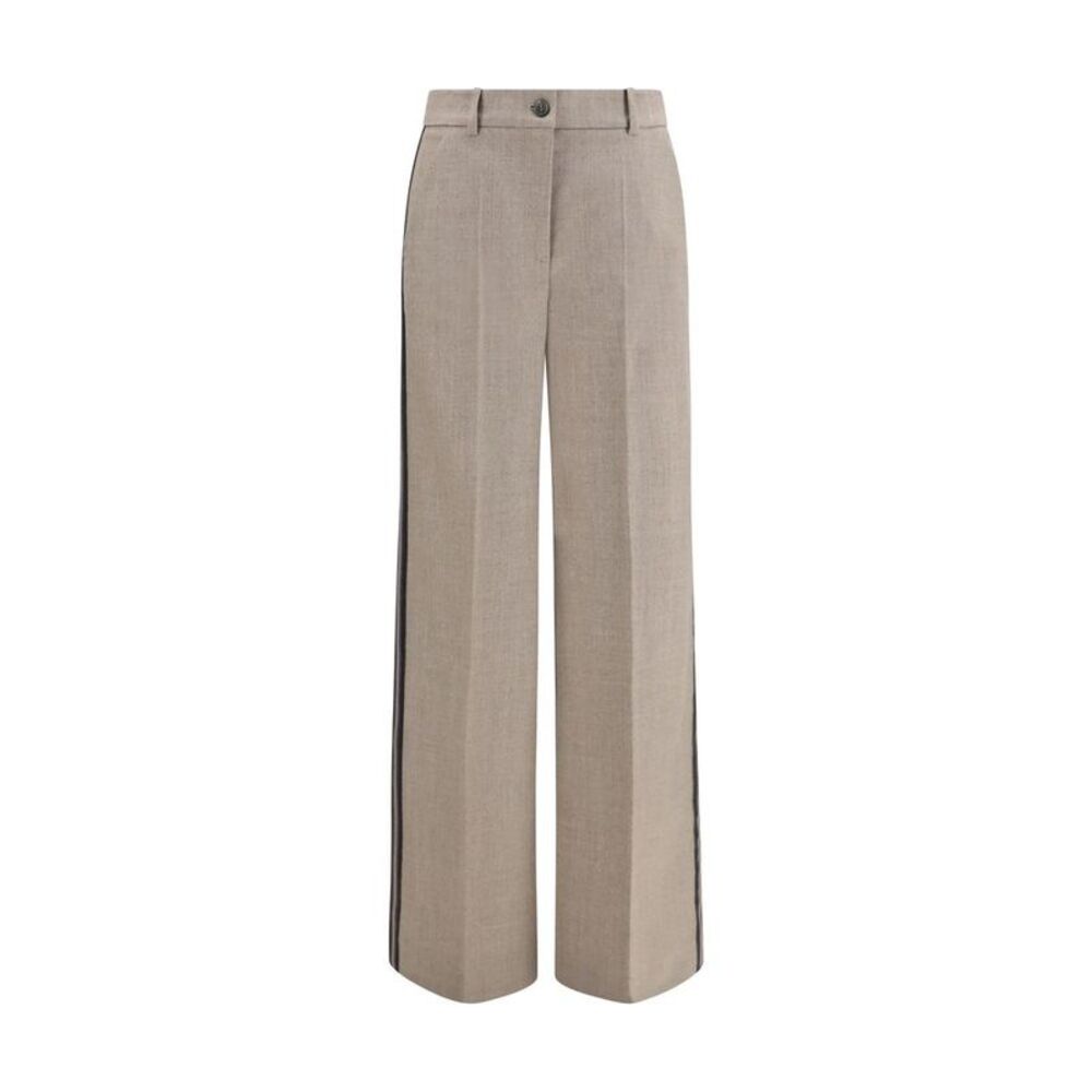 P.A.R.O.S.H. Gray Wool Oves Aries Women's Pants
